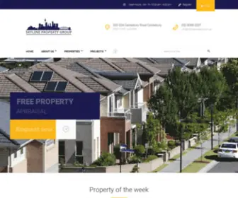 SKylineproperty.com.au(Skyline Property Group) Screenshot