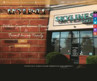 SKylinescafe.com(Best Cafe & Bar Clayton) Screenshot
