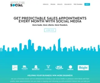 SKylinesocial.com(Lead Generation Company) Screenshot