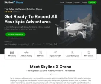 SKylinexDrone.com(Skyline X Drone) Screenshot