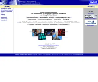 SKylink.de(Professionelle DSL Lösungen vom verlag für Neue Medien) Screenshot