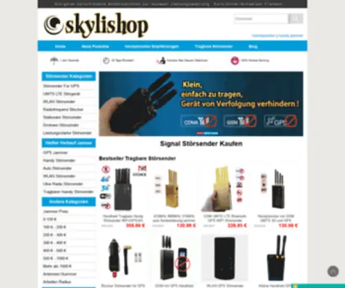 SKylishop.com(SKylishop) Screenshot