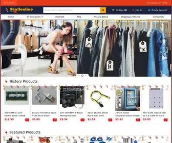 SKYllonline.com(Discount Store online order) Screenshot