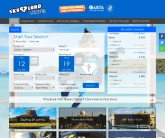 SKylordtravel.com(Cheap Flights & Holidays Deals) Screenshot