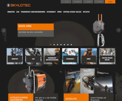 SKylotec-Sports.com(SKYLOTEC) Screenshot