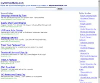 SKymartworldwide.com(SKymartworldwide) Screenshot