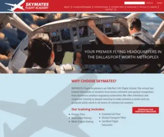 SKymates.com(Part 141 Flight School in Texas) Screenshot