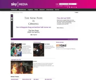 SKymedianetwork.de(Sky Media) Screenshot