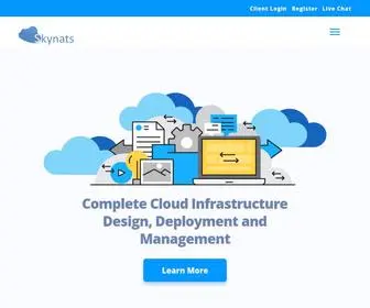 SKynats.com(Server Management Company) Screenshot
