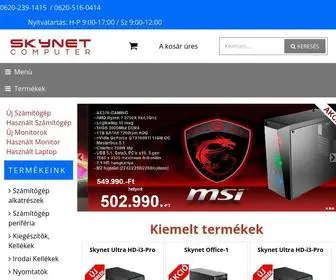 SKynet-Computer.hu(Webáruház) Screenshot