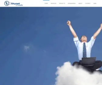 SKynetclouds.com(Managed Cloud Services) Screenshot