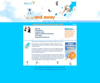 SKynet.co.uk(Server colocation) Screenshot