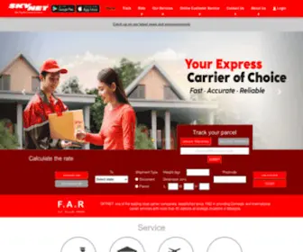 SKynet.com.my(Your Express Carrier of Choice) Screenshot