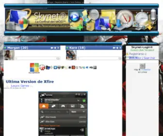 SKynetmod.org(Skynet La Central de MOD Web de Personalizacion Extrema PC) Screenshot