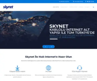 SKynettelekom.com.tr(Skynet İletişim Hizmetleri A.Ş) Screenshot