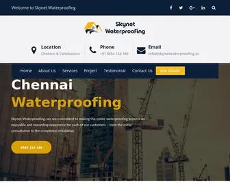 SKynetwaterproofing.in(Skynet Waterproofing) Screenshot