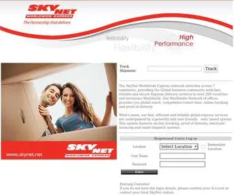 SKynetwwe.pk(SkyNET Worldwide Express) Screenshot