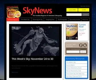 SKynews.ca(Where Earth Meets Sky) Screenshot