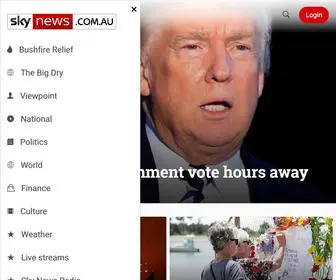 SKynews.com.au(Australian News Headlines & World News Online from the best award winning journalists) Screenshot