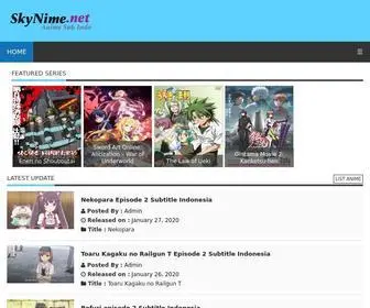 SKynime.net(Download Anime Subtitle Indonesia) Screenshot