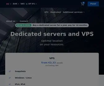 SKynode.eu(Dedicated servers and VPS) Screenshot