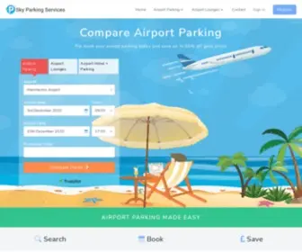 SKyparkingservices.co.uk(Compare Airport Parking at 26 UK Airports) Screenshot