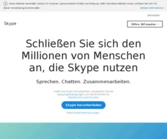 SKype.de(Kostenlose Internetanrufe mit Skype) Screenshot