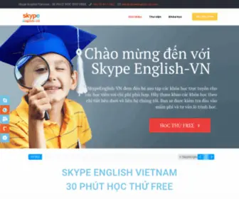 SKypeenglish-VN.com(Học tiếng anh 1 kèm 1 online) Screenshot