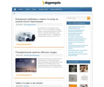 SKypenguin.ru(Советы) Screenshot