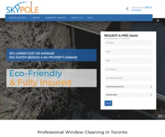 SKypole.ca(Toronto Window Cleaning) Screenshot