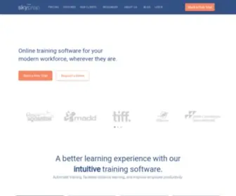 SKYprep.com(Online Training Software) Screenshot