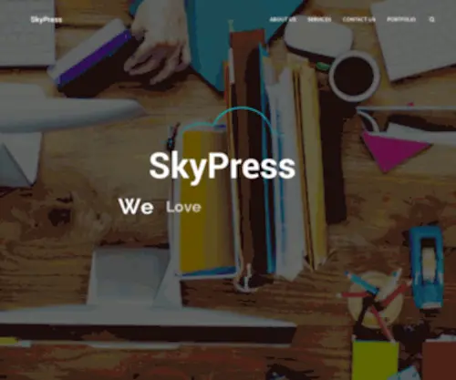SKYpress.us(Professional Graphic Design) Screenshot