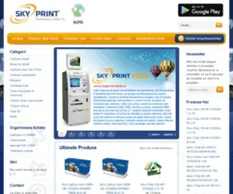 SKYprint.ro(Consumabile imprimante inkjet si laser) Screenshot