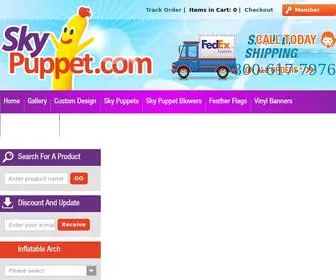 SKypuppet.com(Sky Puppets) Screenshot