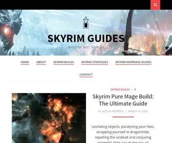 SKyrimGuides.com(Skyrim Guides) Screenshot