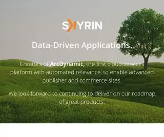 SKyrin.com(For data) Screenshot