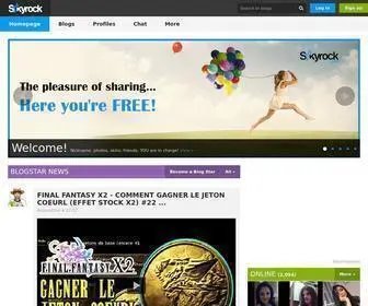 SKyrock.com(SKyrock) Screenshot
