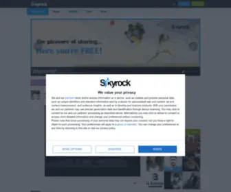 SKyrock.net(SKyrock) Screenshot