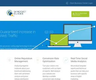 SKyrocketclicks.com(Launch your marketing strategy) Screenshot