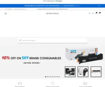 SKyrockuae.com(Printer Inks) Screenshot