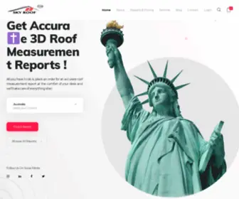 SKyroofmeasure.com(SKyroofmeasure) Screenshot