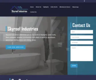 SKyroofsolutions.co.za(Skyroof Industries) Screenshot