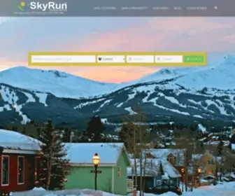 SKyrun.com(Vacation Rental Properties) Screenshot