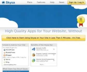 SKysa.com(Free Website Apps) Screenshot