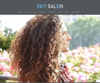 SKysalonlincoln.com(Sky Salon) Screenshot