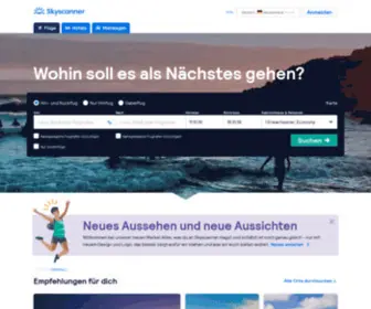 SKYscanner.de(Billigflüge) Screenshot