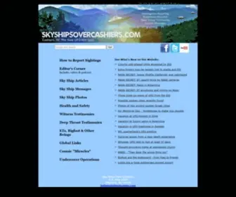SKYshipsovercashiers.com(You can report Ship Ship (UFO)) Screenshot