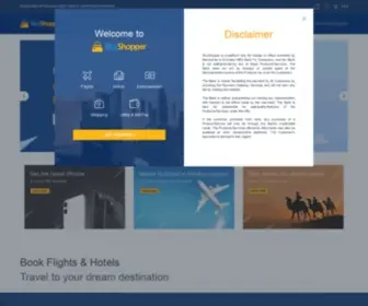SKYshopper.com(An Exclusive Online Marketplace For Emirates NBD Customers) Screenshot