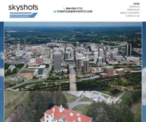 SKYshotsonline.com(Photography Above and Beyond) Screenshot