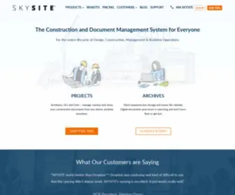 SKysite.com(SKYSITE Document Management Software) Screenshot
